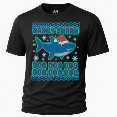 Christmas Daddy Shark Doo Doo Doo Performance Shirt
