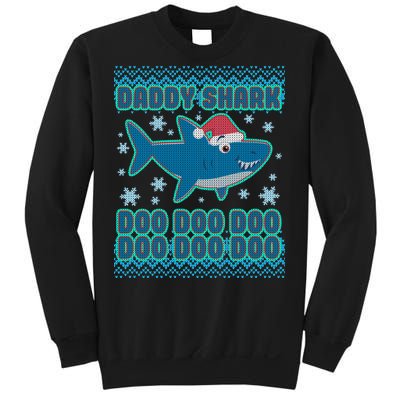 Christmas Daddy Shark Doo Doo Doo Sweatshirt