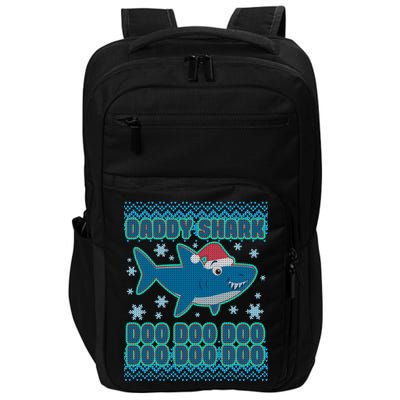 Christmas Daddy Shark Doo Doo Doo Impact Tech Backpack