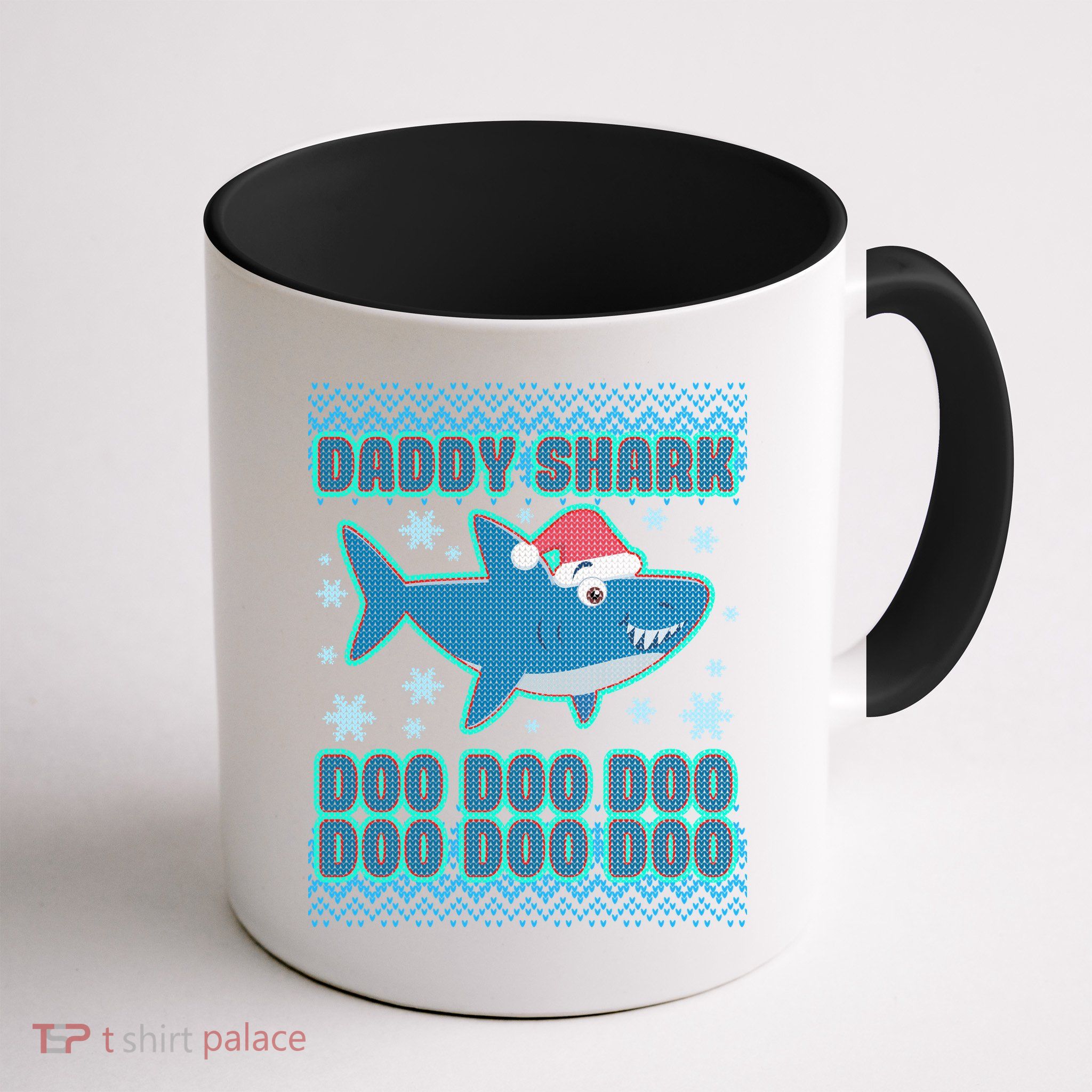 Christmas Daddy Shark Doo Doo Doo Mug