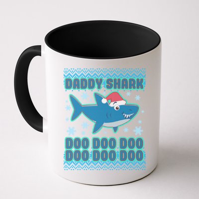 Christmas Daddy Shark Doo Doo Doo Mug