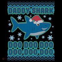 Christmas Daddy Shark Doo Doo Doo Mug
