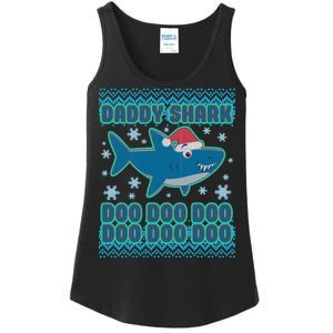 Christmas Daddy Shark Doo Doo Doo Ladies Essential Tank