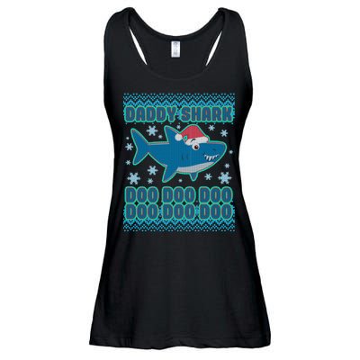 Christmas Daddy Shark Doo Doo Doo Ladies Essential Flowy Tank