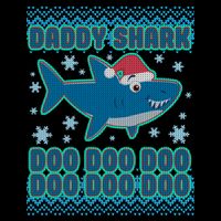 Christmas Daddy Shark Doo Doo Doo 16 in Basic Backpack