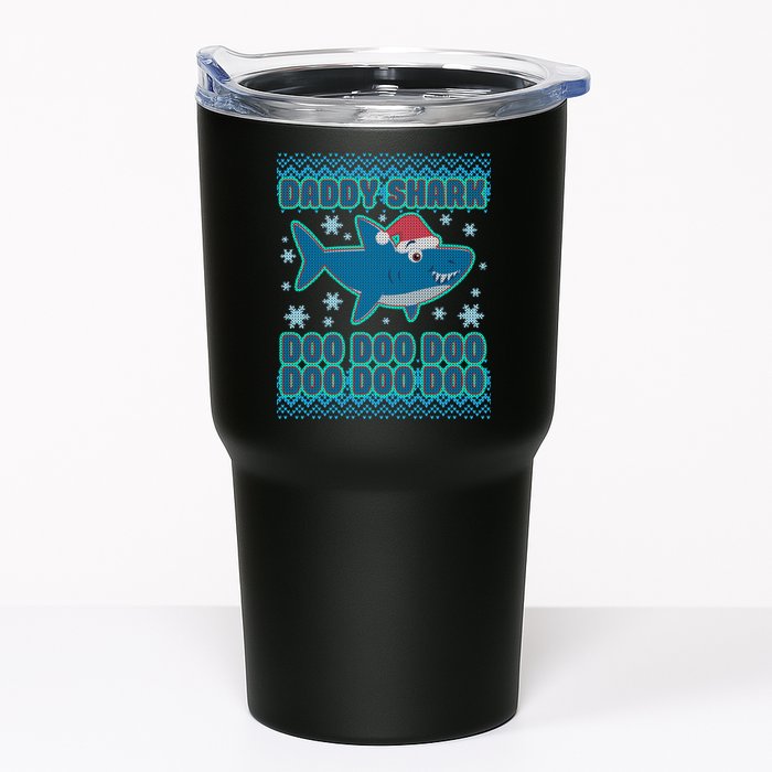 Christmas Daddy Shark Doo Doo Doo Tumbler