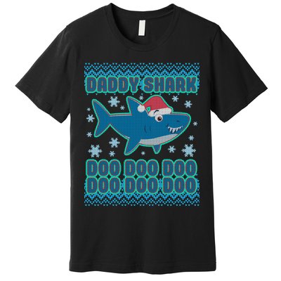 Christmas Daddy Shark Doo Doo Doo Premium T-Shirt