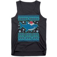 Christmas Daddy Shark Doo Doo Doo Tank Top