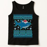 Christmas Daddy Shark Doo Doo Doo Tank Top