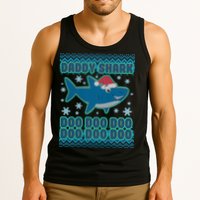 Christmas Daddy Shark Doo Doo Doo Tank Top