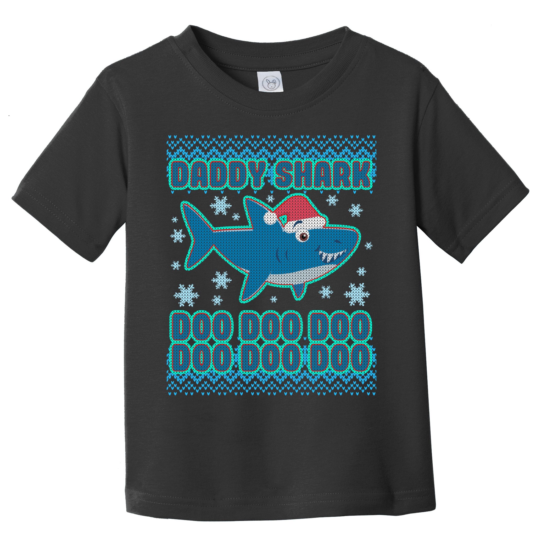 Christmas Daddy Shark Doo Doo Doo Toddler T-Shirt