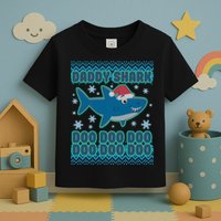 Christmas Daddy Shark Doo Doo Doo Toddler T-Shirt