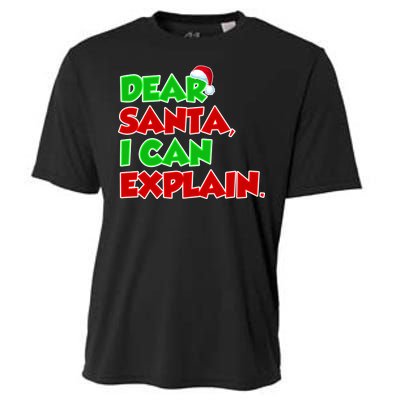 Christmas Dear Santa I Can Explain Cooling Performance Crew T-Shirt