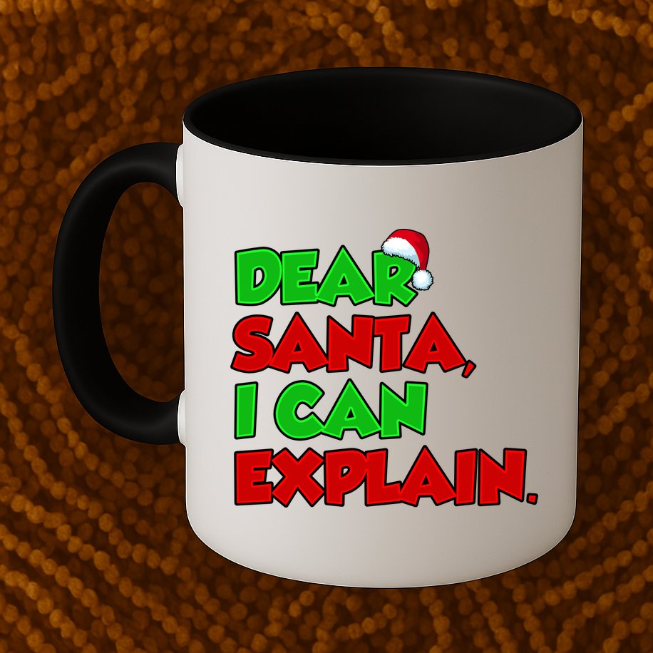Christmas Dear Santa I Can Explain Mug
