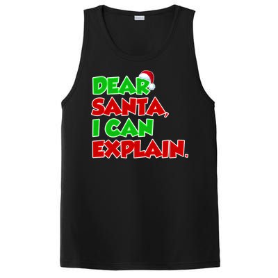 Christmas Dear Santa I Can Explain PosiCharge Competitor Tank