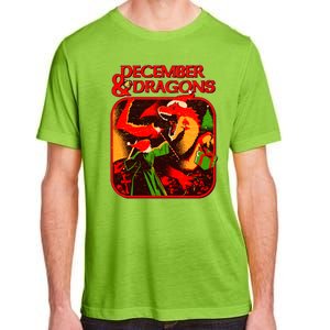 Christmas December & Dragons Adult ChromaSoft Performance T-Shirt