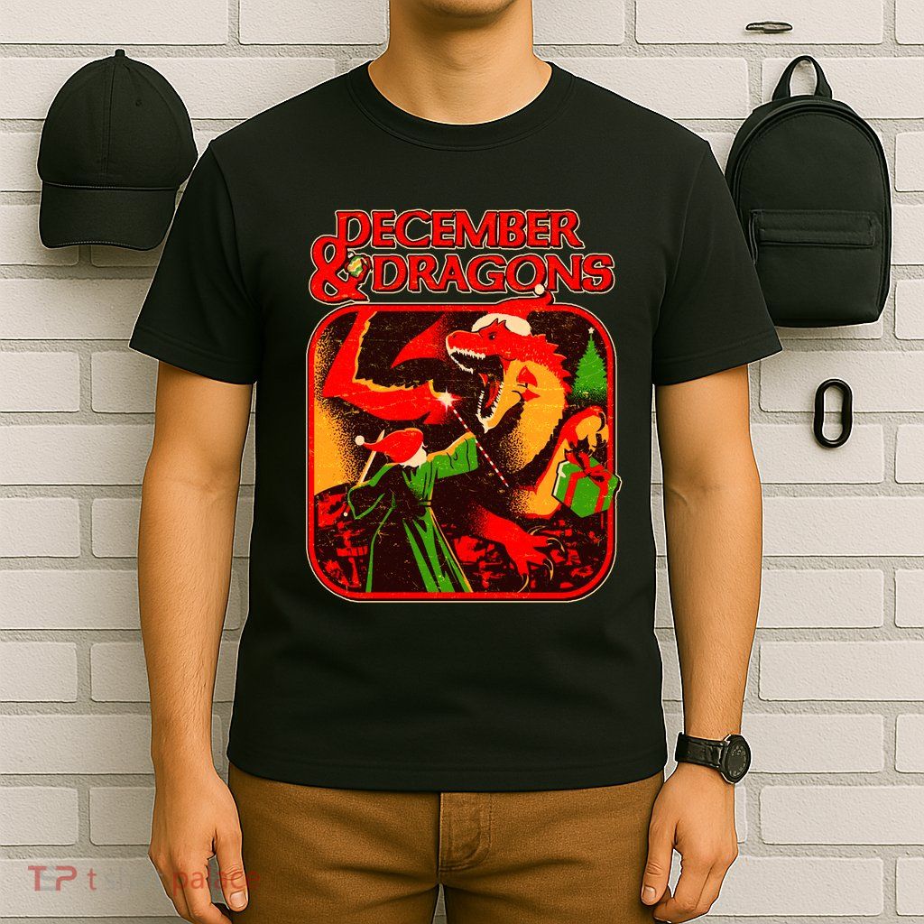 Christmas December & Dragons T-Shirt