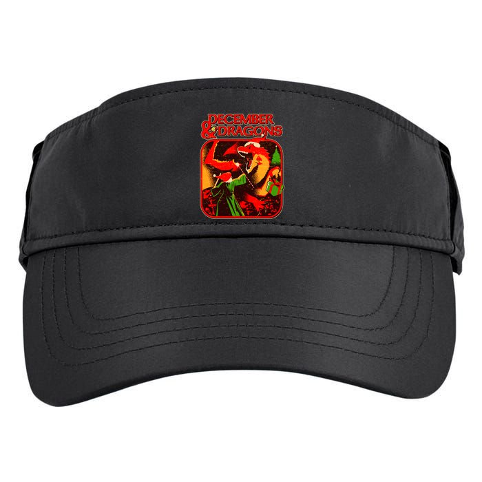 Christmas December & Dragons Adult Drive Performance Visor