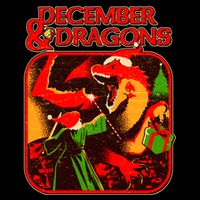 Christmas December & Dragons Premium T-Shirt