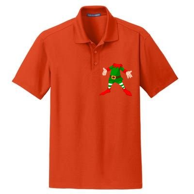 Christmas Elf Big Head Suit Dry Zone Grid Polo