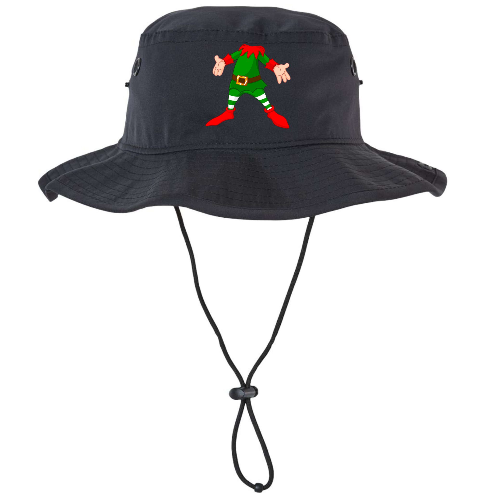 Christmas Elf Big Head Suit Bucket Hat