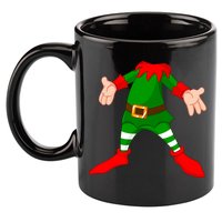 Christmas Elf Big Head Suit 11oz C Handle Ceramic Mug