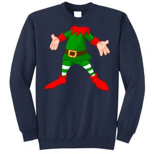 Christmas Elf Big Head Suit Sweatshirt