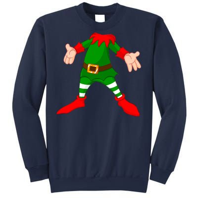 Christmas Elf Big Head Suit Sweatshirt