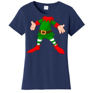 Christmas Elf Big Head Suit Women's T-Shirt