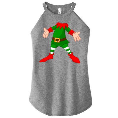 Christmas Elf Big Head Suit Women’s Perfect Tri Rocker Tank