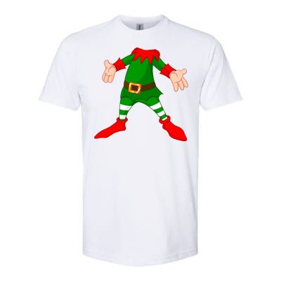 Christmas Elf Big Head Suit Softstyle CVC T-Shirt