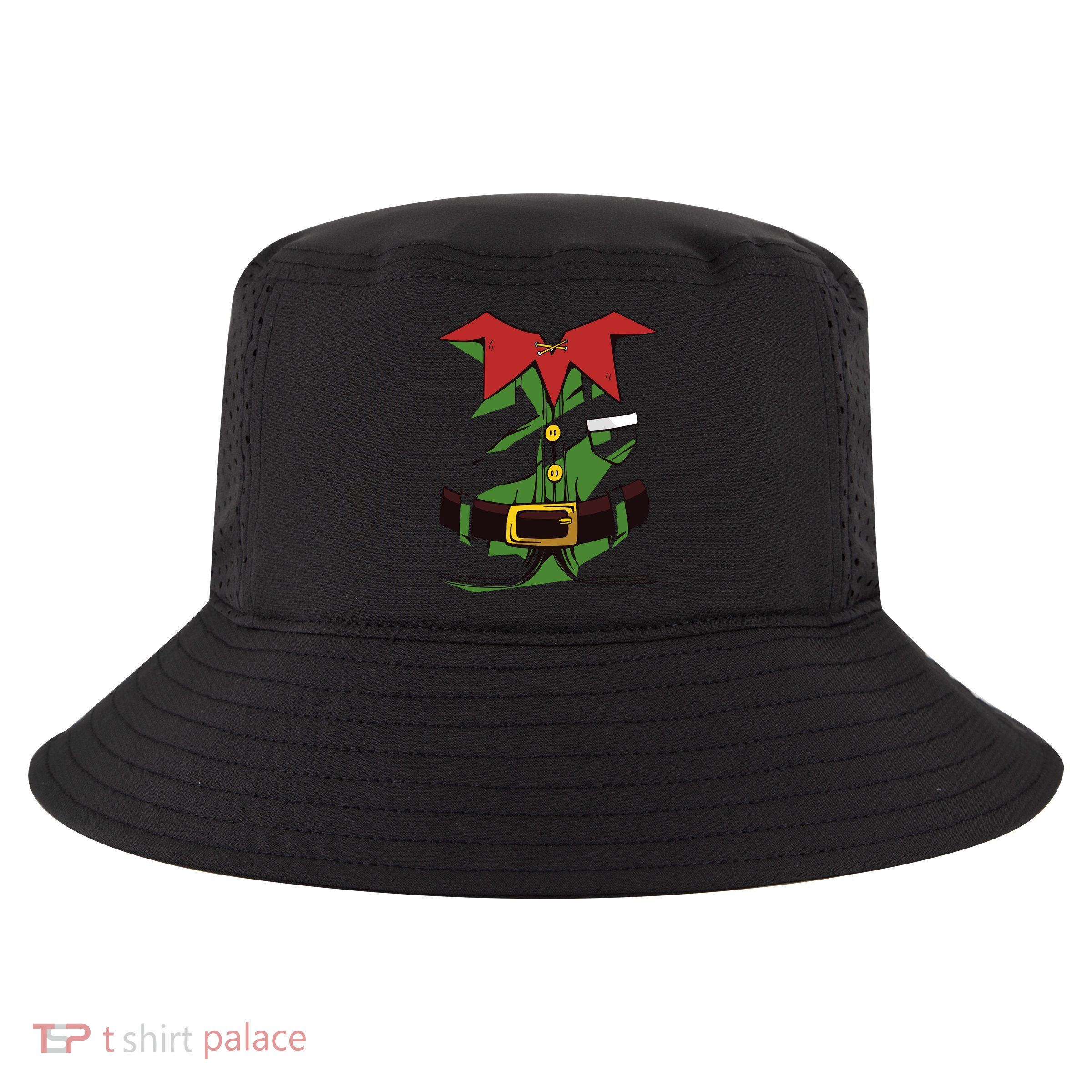 Christmas Elf Costume Funny Cool Comfort Performance Bucket Hat