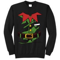 Christmas Elf Costume Funny Sweatshirt