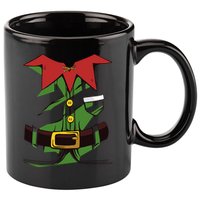 Christmas Elf Costume Funny 11oz C Handle Ceramic Mug
