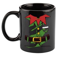 Christmas Elf Costume Funny 11oz C Handle Ceramic Mug