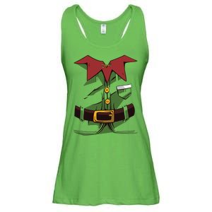 Christmas Elf Costume Funny Ladies Essential Flowy Tank