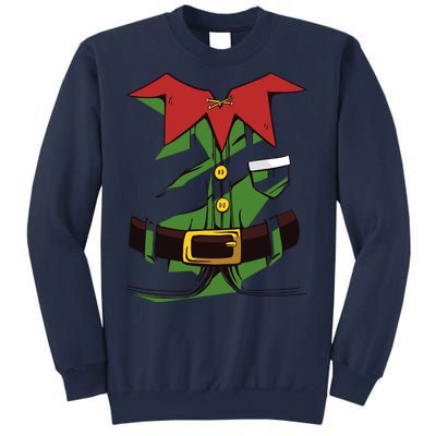 Christmas Elf Costume Funny Sweatshirt