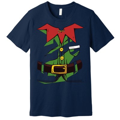 Christmas Elf Costume Funny Premium T-Shirt