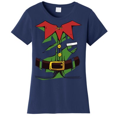 Christmas Elf Costume Funny Women's T-Shirt