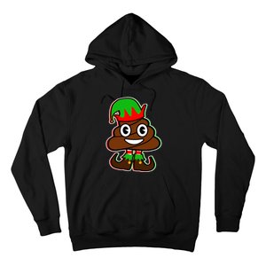 Christmas Elf Poop Emoji Hoodie