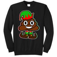 Christmas Elf Poop Emoji Sweatshirt