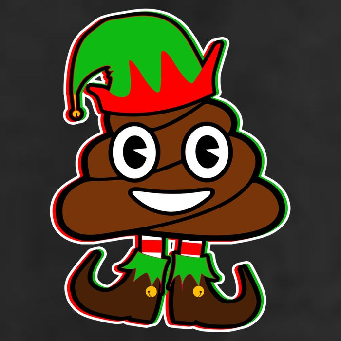 Christmas Elf Poop Emoji 11oz C Handle Ceramic Mug
