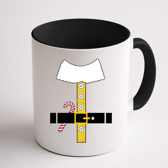 Christmas Elf Suit Candy Cane Costume Mug