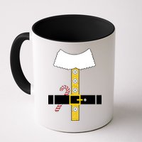 Christmas Elf Suit Candy Cane Costume Mug