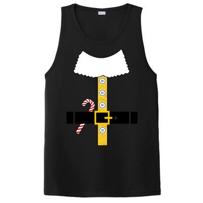 Christmas Elf Suit Candy Cane Costume PosiCharge Competitor Tank