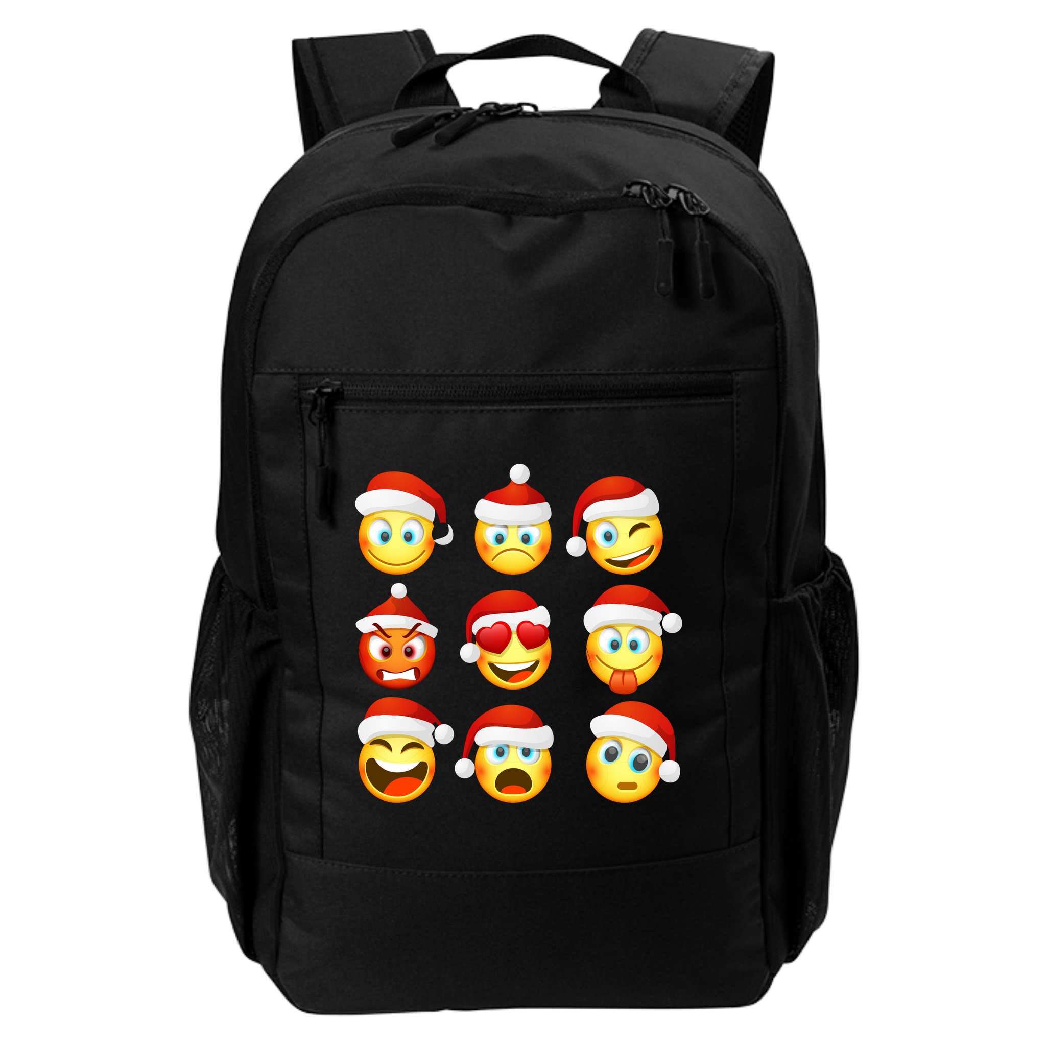 Christmas Emoji's Smiley Backpack