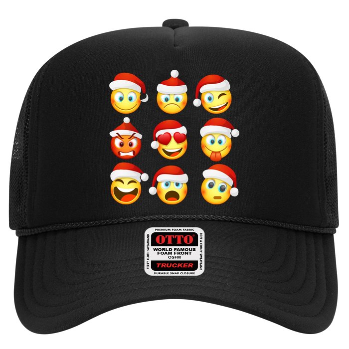 Christmas Emoji's Smiley Trucker Hat