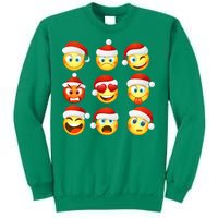 Christmas Emoji's Smiley Sweatshirt