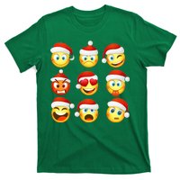 Christmas Emoji's Smiley T-Shirt