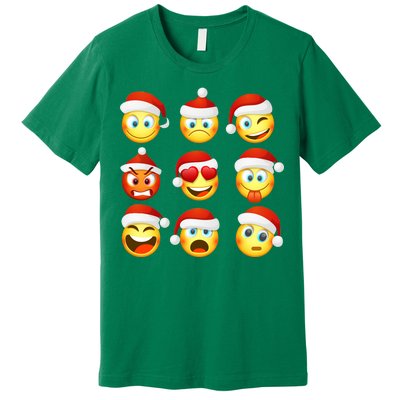 Christmas Emoji's Smiley Premium T-Shirt